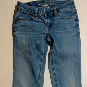 Women's 00 American Eagle denim jeggings